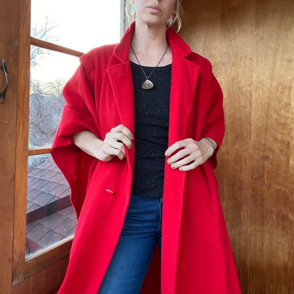 Original Penguin Red Cape Jacket - Picture 4 of 14